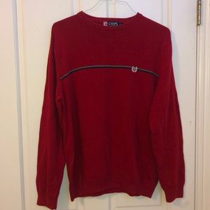 Red vintage chaps sweater